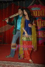 Anushka Sharma and Ranveer Singh at Band Baaja Baraat promo shoot for Sony in Yashraj Studios on 28th March 2011 (11).JPG